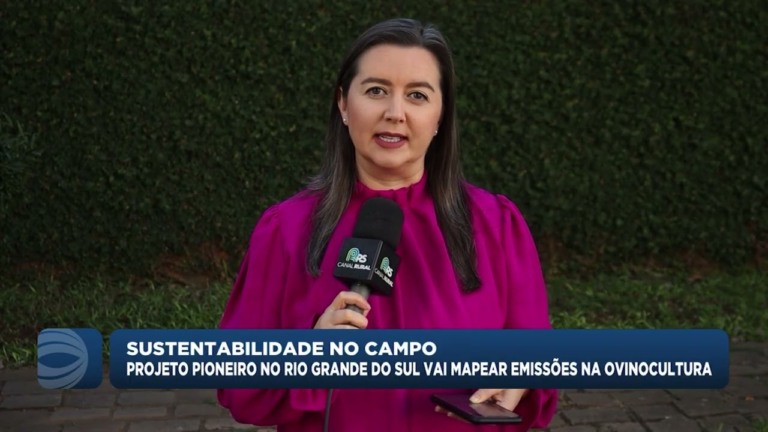 Projeto no Rio Grande do Sul mapeia emissões na ovinocultura