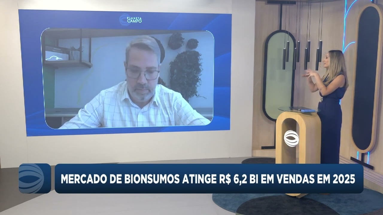 Mercado de bioinsumos alcança R$ 6,2 bilhões em 2025