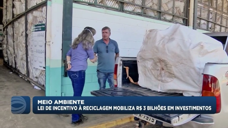 Lei de incentivo à reciclagem mobiliza R$ 3 bilhões em investimentos no Brasil