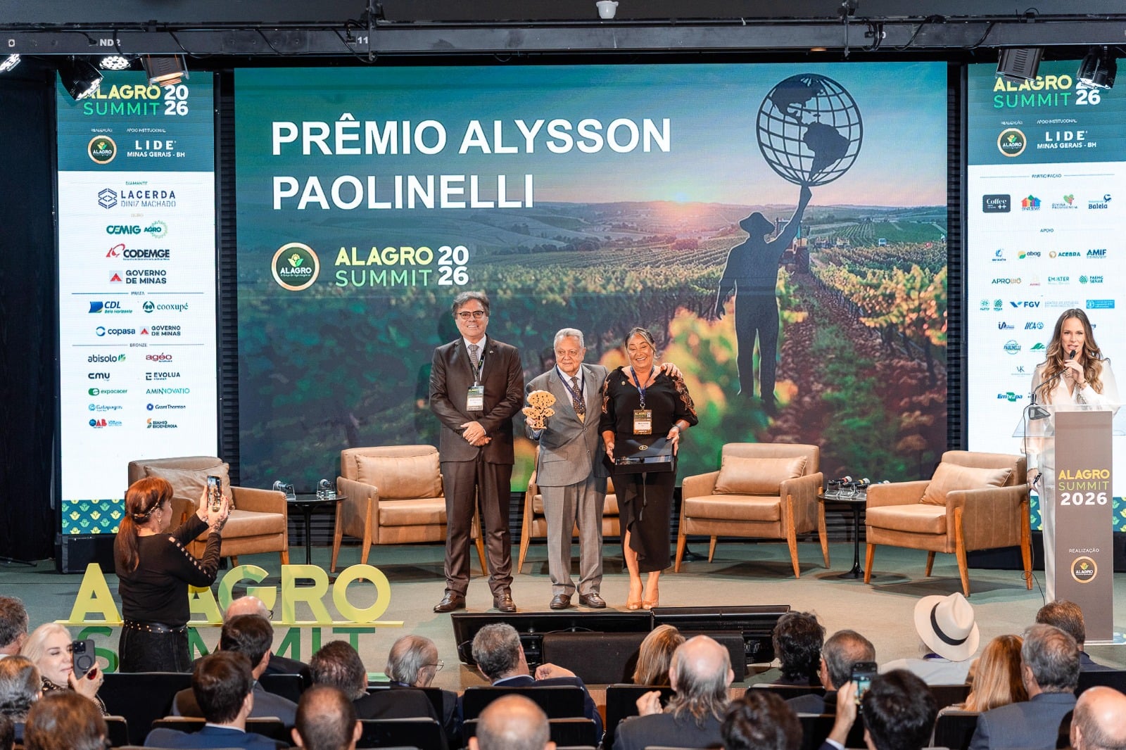 Alysson Paolinelli recebe homenagem póstuma de visionário da agricultura tropical