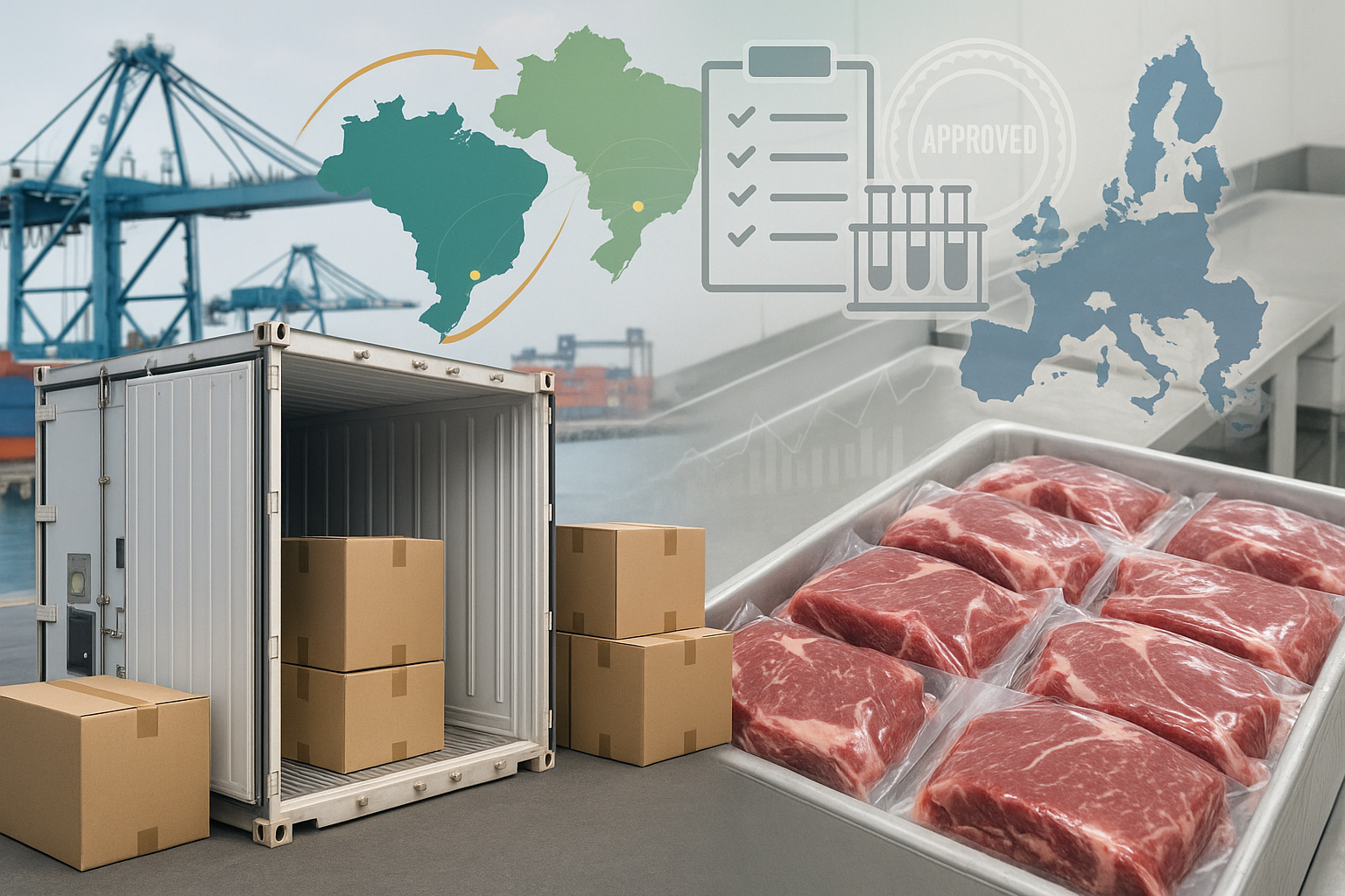 ABIEC afirma que Brasil segue habilitado a exportar carne bovina à União Europeia
