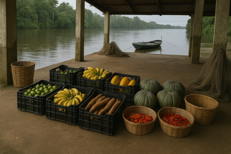 Associação de pescadores de Mocajuba faz primeira entrega ao PAA no Pará