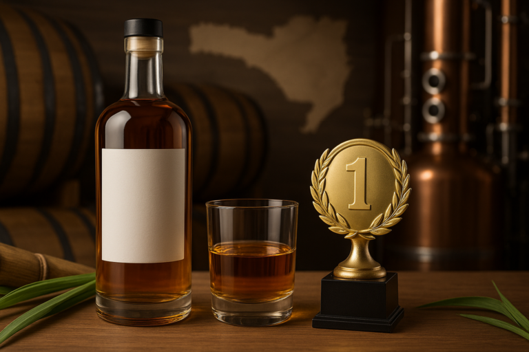 Cachaça de Luiz Alves (SC) vence ranking nacional do setor em 2026