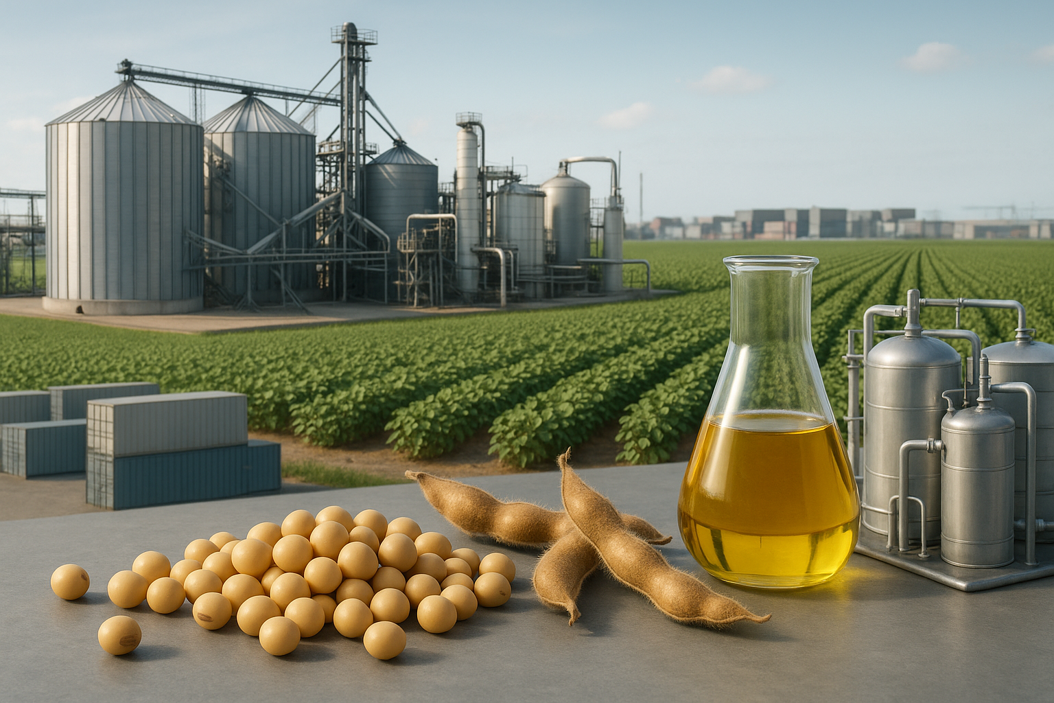 Cepea e Abiove apontam alta de 11,7% no PIB-volume da cadeia da soja e biodiesel em 2025