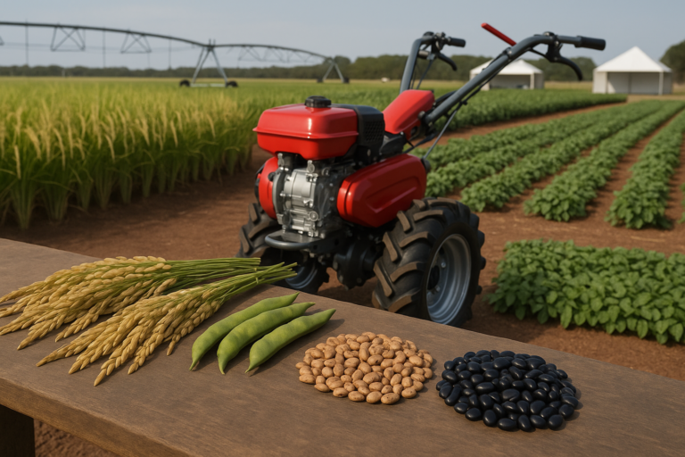 Embrapa apresenta novas cultivares de arroz e feijão na AgroBrasília 2026