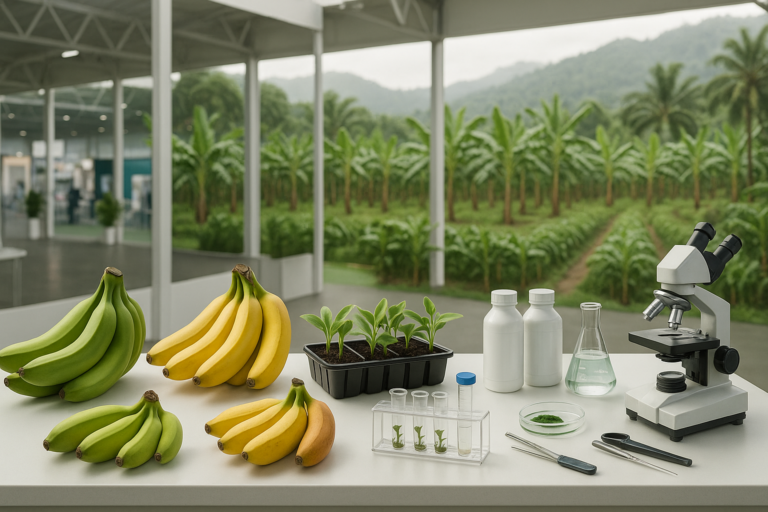 Embrapa participa da Feibanana 2026 com foco em novas variedades de banana
