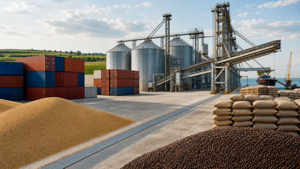 Exportações do agro de Minas Gerais somam US$ 19,9 bilhões em 2025 Exportações do agro de Minas Gerais somam US$ 19,9 bilhões em 2025