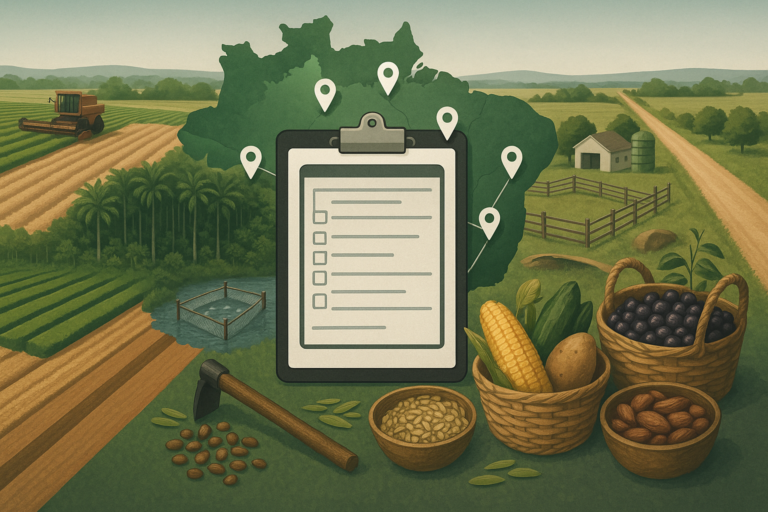 IBGE inicia segunda prova piloto do 12º Censo Agro em seis cidades