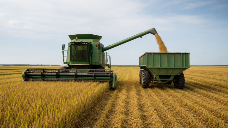 Irga considera encerrada a colheita do arroz no Rio Grande do Sul