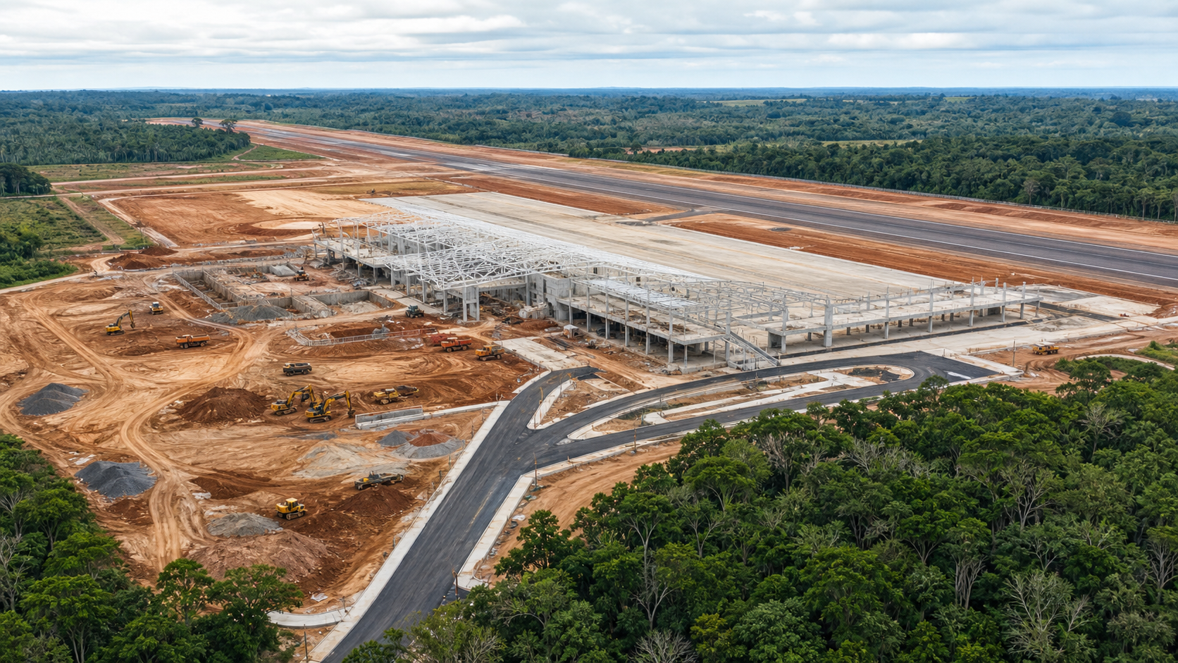 Obras no aeroporto de Ji-Paraná recebem ordem de serviço em Rondônia