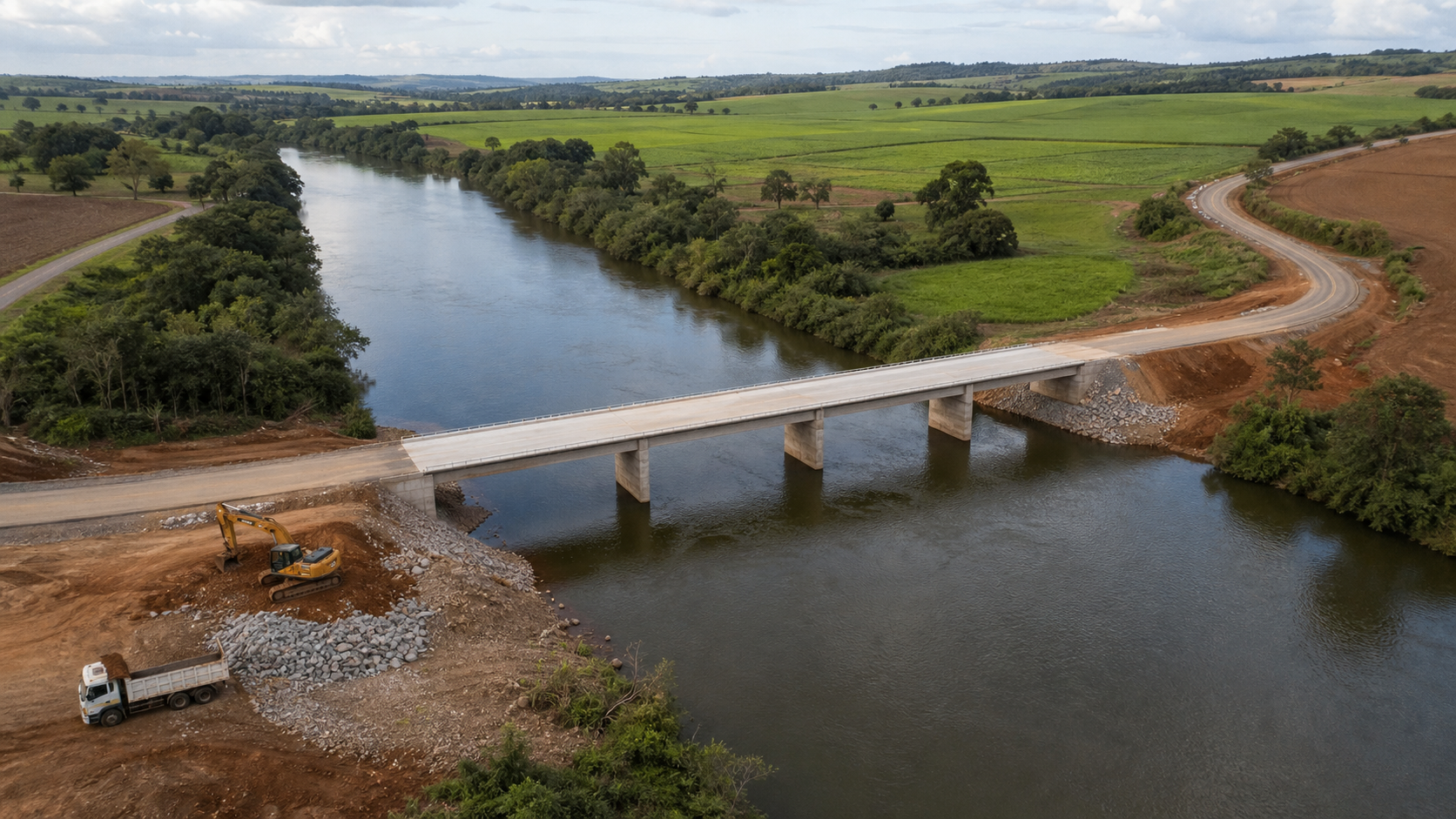 Paraná autoriza ponte sobre o Rio Ivaí entre Jardim Alegre e Grandes Rios