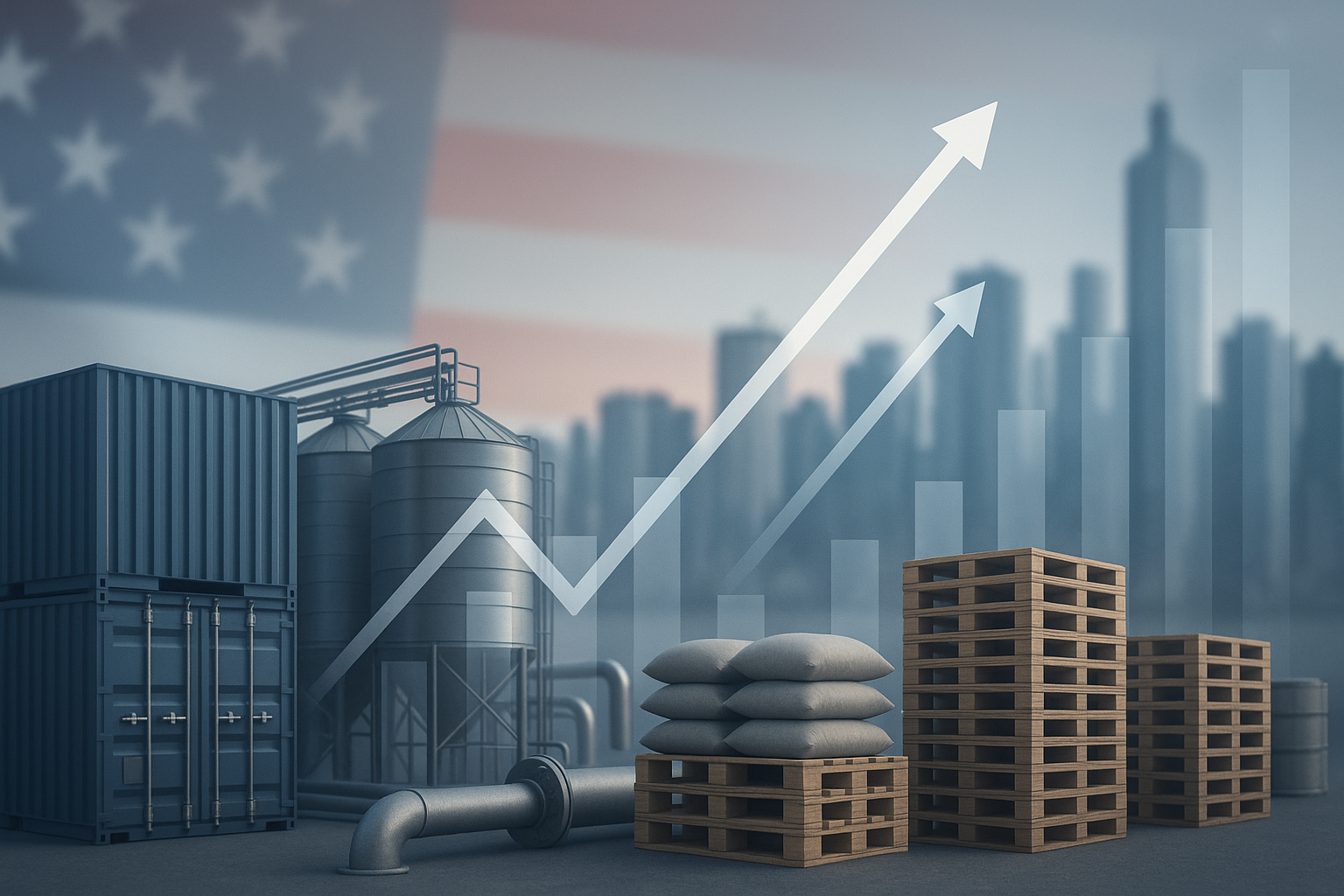 PPI dos Estados Unidos sobe 1,4% em abril e acelera para 6% em 12 meses