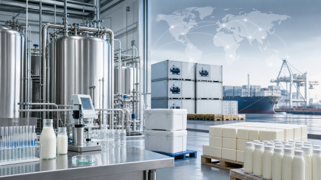 Seminário debate exigências sanitárias e acesso a mercados para exportação de lácteos Seminário debate exigências sanitárias e acesso a mercados para exportação de lácteos