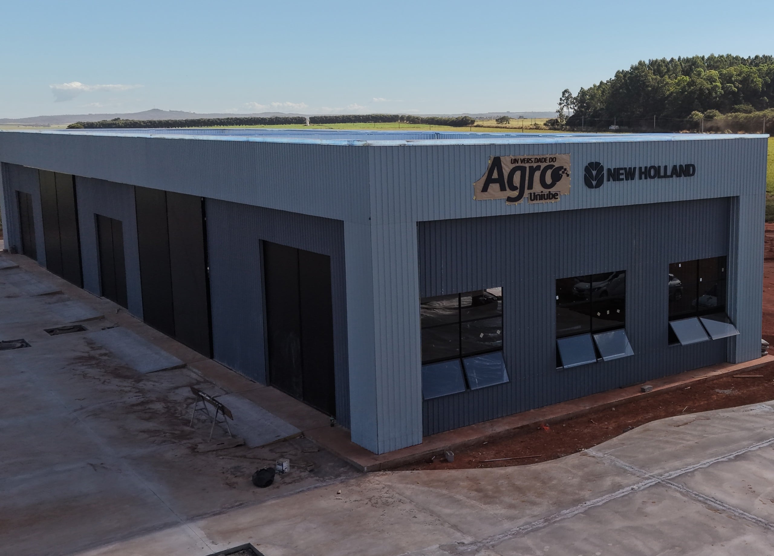 centro de treinamento da Universidade do Agro em parceria com New Holland
