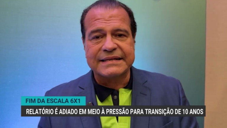 Fim da escala 6x1: relatório é adiado em meio à pressão para transição de 10 anos
