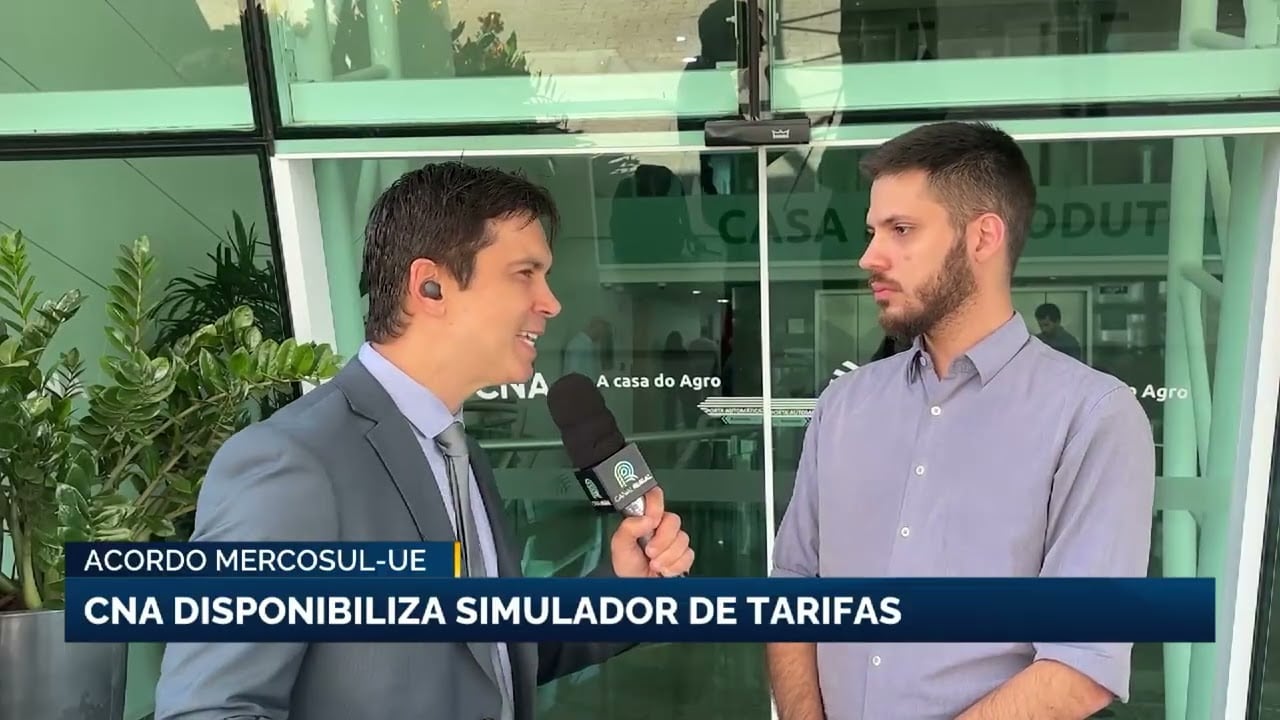 CNA lança painel de simulação de tarifas do acordo Mercosul-UE