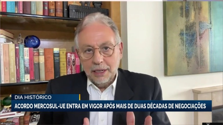 Acordo Mercosul-União Europeia entra em vigor após 20 anos de negociações