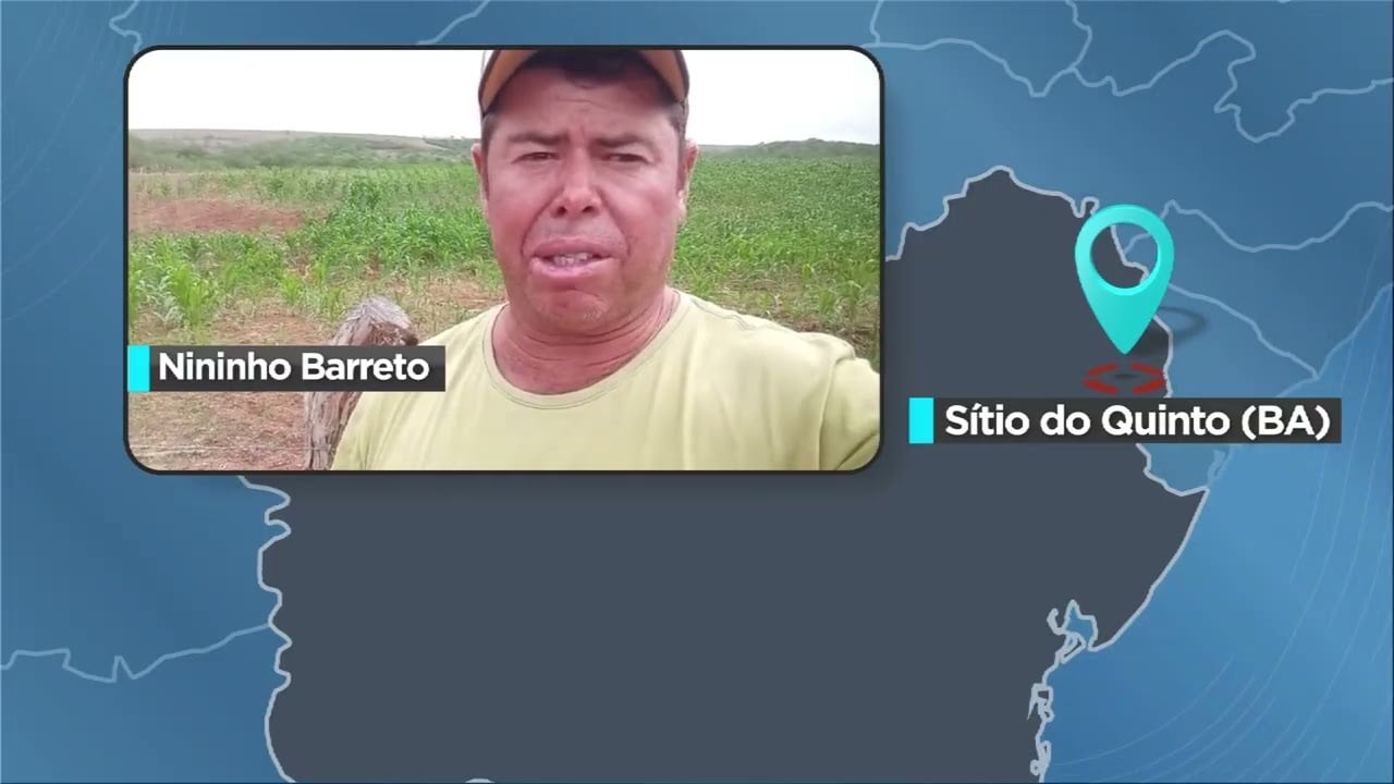 Chuvas em Sítio do Quinto (BA) trazem alívio, mas ainda são insuficientes