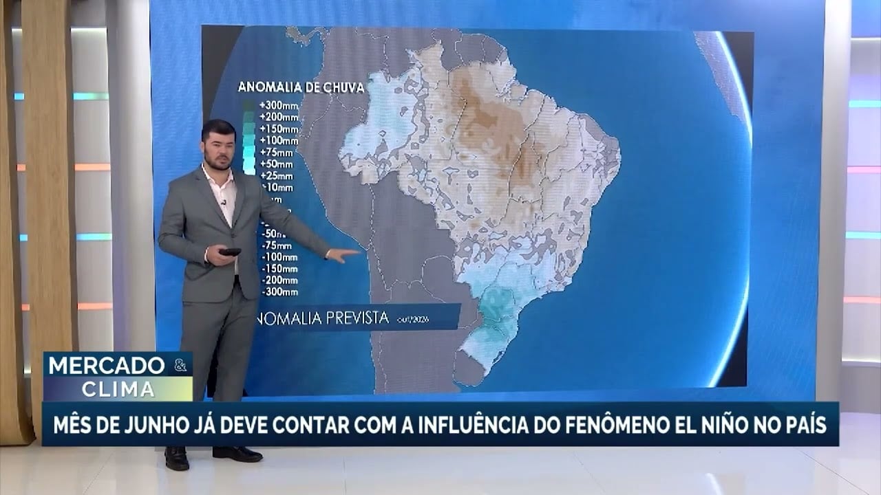 Junho deve ser impactado pelo fenômeno El Niño no Brasil