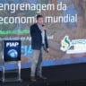 Mauricio Buffon durante sua apresentação no Fiap 2026