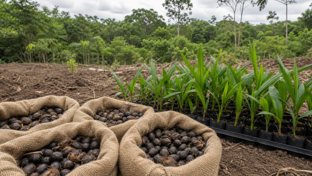 Conab distribui 32 toneladas de sementes de juçara na Jornada da Natureza no Paraná Conab distribui 32 toneladas de sementes de juçara na Jornada da Natureza no Paraná