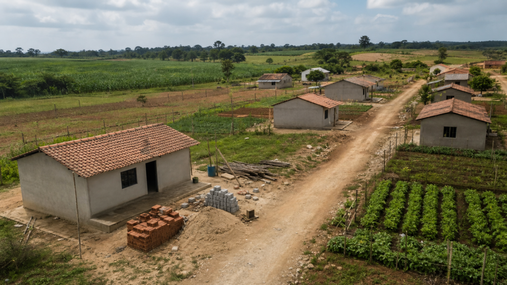 Crédito Habitação destina R$ 1,12 bilhão a famílias assentadas Crédito Habitação destina R$ 1,12 bilhão a famílias assentadas