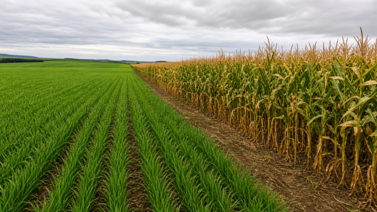 Plantio de trigo no Paraná avança para 96% da área estimada