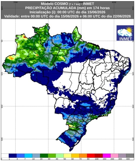 mapa de chuva
