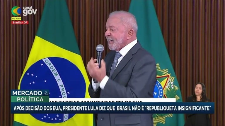 Lula critica tarifas dos EUA e defende Brasil como potência global