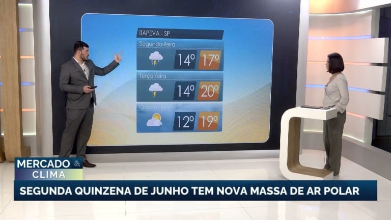Massa de ar polar provoca geada no Sul do Brasil e traz frio intenso