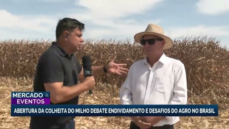 Abertura da colheita do milho em MT discute logística e juros altos