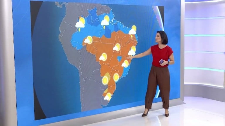 Frio no centro-sul e calor acima de 30ºC na Região Norte do Brasil