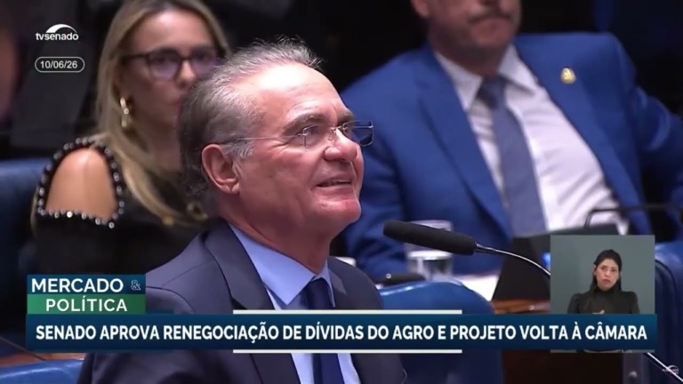 Senado aprova projeto de R$ 180 bilhões para renegociar dívidas rurais