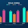 China amplia participação nas exportações de soja do Brasil