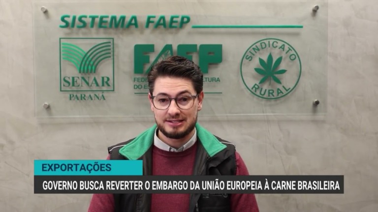 Governo brasileiro busca reverter embargo da União Europeia à carne