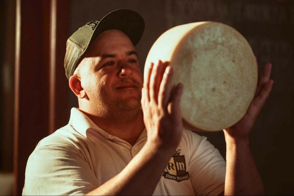 Produtor de queijo Henrique Lamim, do Rancho Maranata - Vencedor do troféu Super Ouro