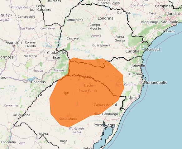 Risco de geada