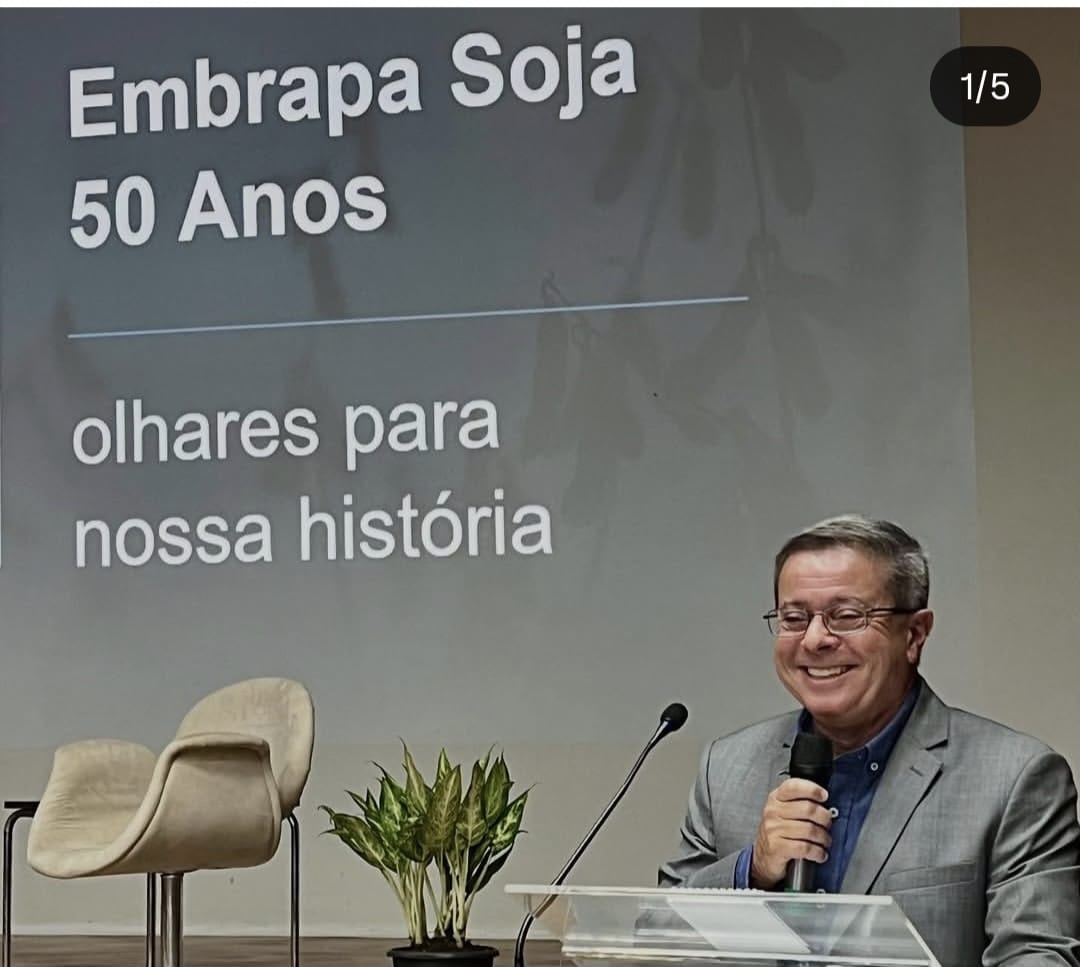 Alexandre Lima Nepomuceno, chefe-geral do Centro Nacional de Pesquisa de Soja da Embrapa Soja