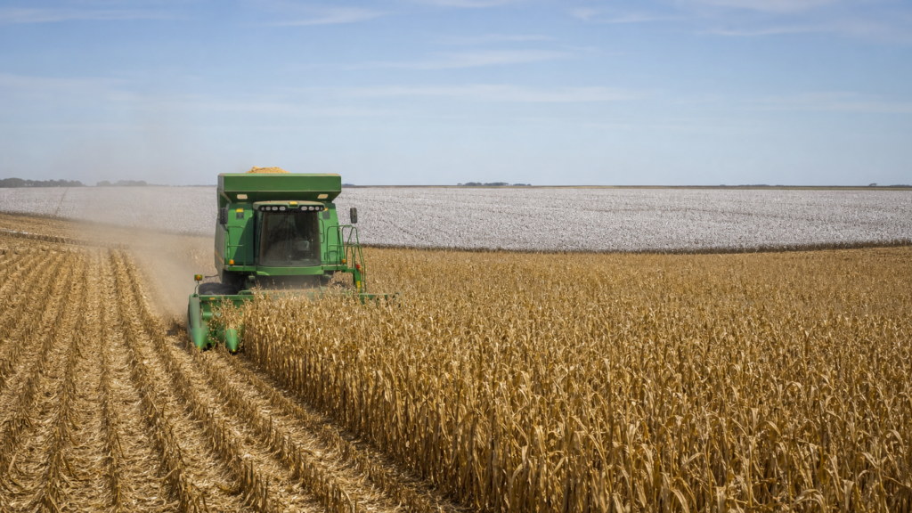 Colheita do milho em Mato Grosso avança para 44,27% da área Colheita do milho em Mato Grosso avança para 44,27% da área
