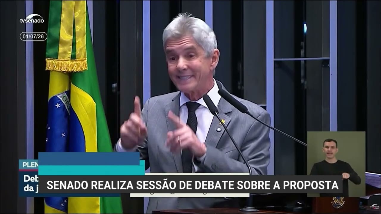 Senado debate PEC sobre fim da escala 6×1 e jornada de 40 horas