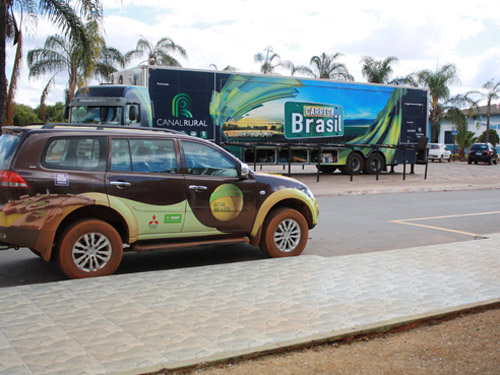 Caravana do Soja Brasil chegou em Cristalina nesta segunda, dia 18