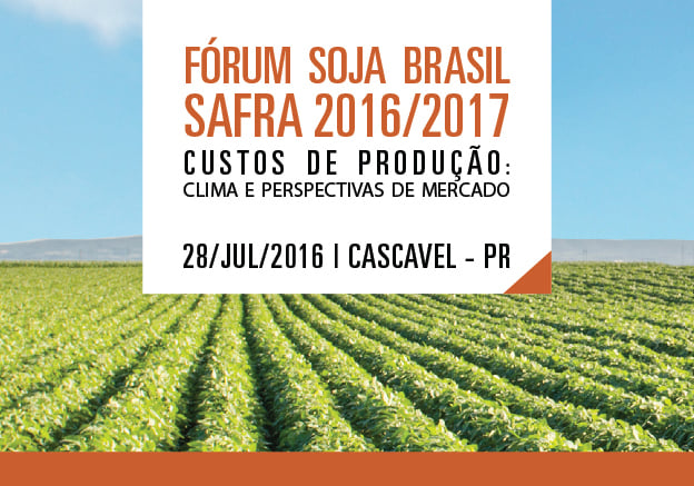 Último dia de inscrições para o Fórum Soja Brasil