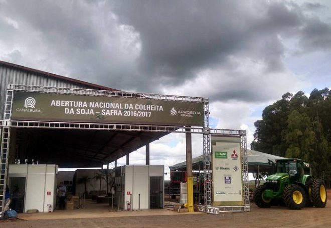 Tudo pronto para a Abertura Nacional da Colheita de Soja