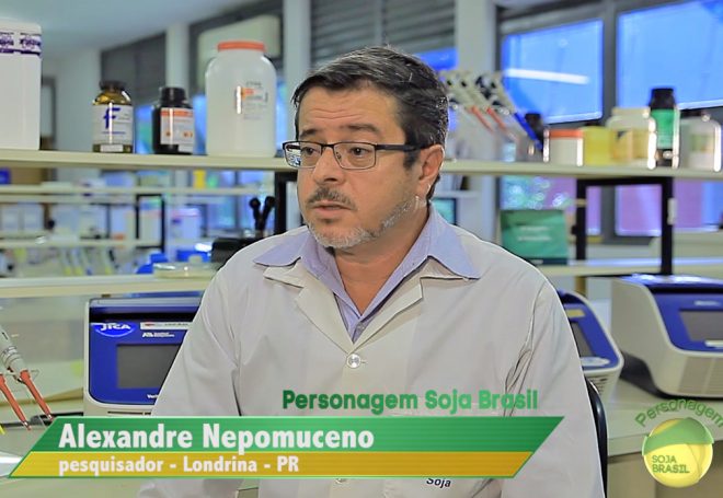 Personagem Soja Brasil: Alexandre Nepomuceno