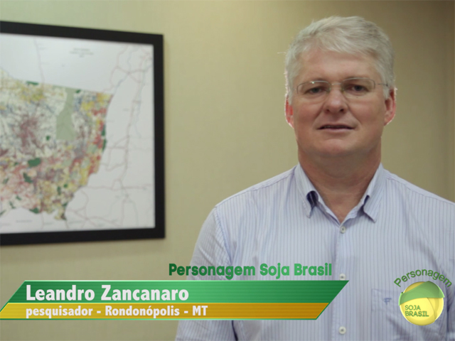 Personagem Soja Brasil: Leandro Zancanaro