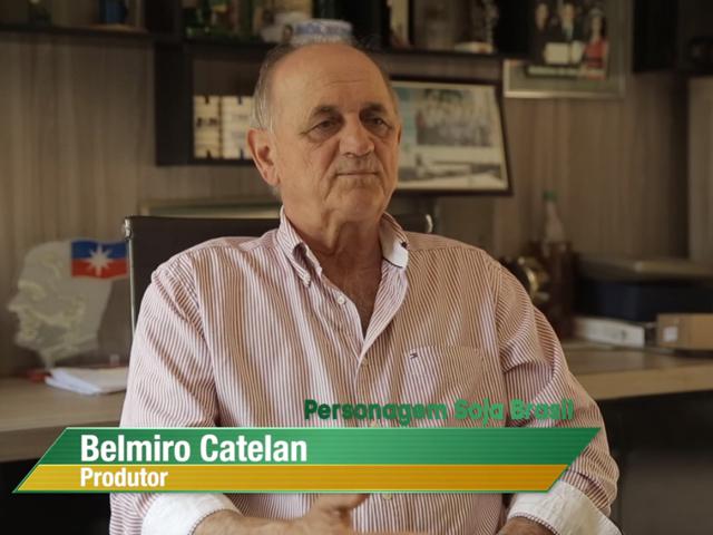 Personagem Soja Brasil: conheça o produtor Belmiro Catelan