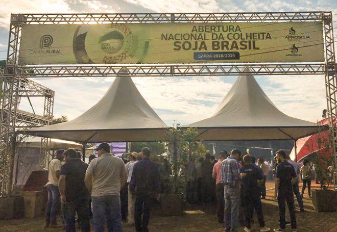AO VIVO: acompanhe a Abertura Nacional da Colheita da Soja – Safra 2018/2019