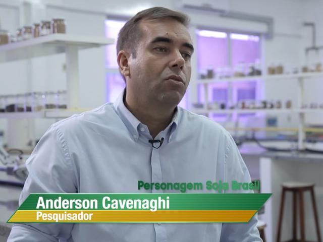 Personagem Soja Brasil: conheça o pesquisador Anderson Cavenaghi