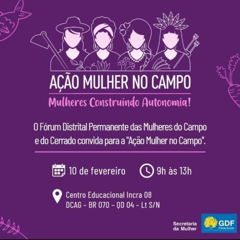 Arte: Divulgação/SMDF

