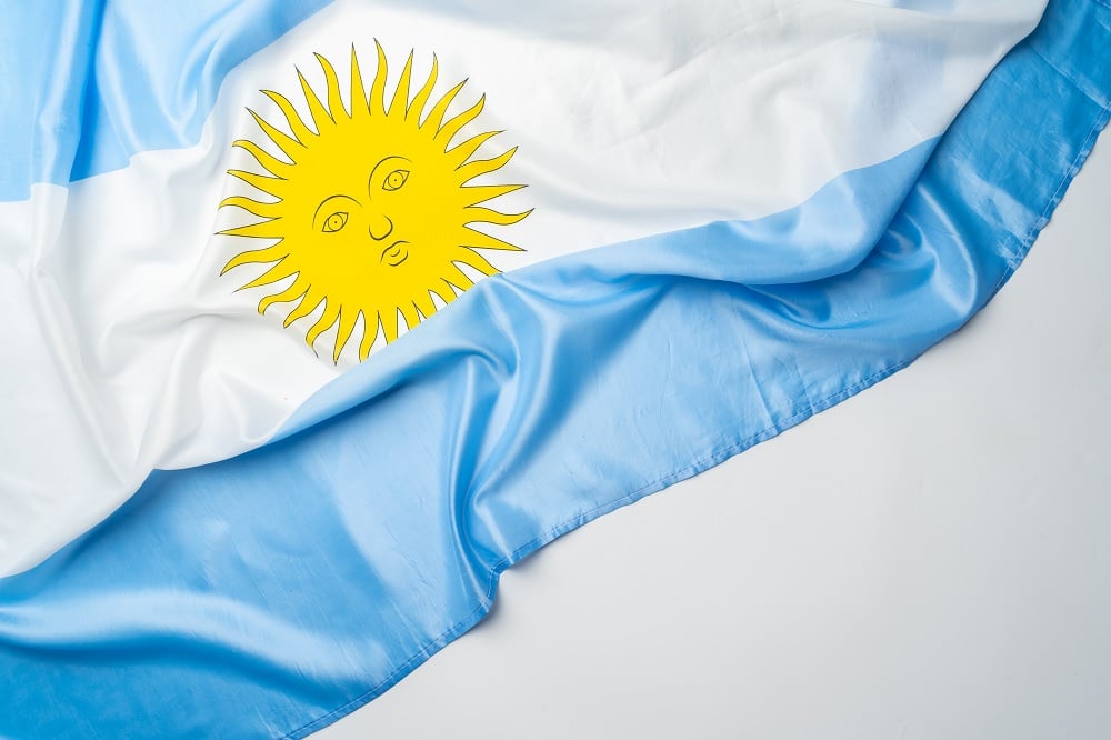 bandeira da Argentina